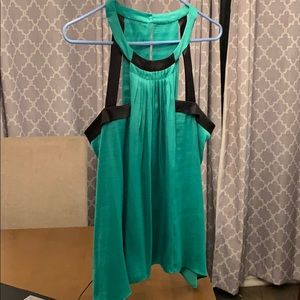 Bcbg maxazria emerald green top - size med